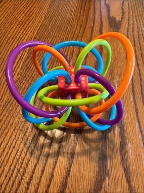 Manhattan Toy Winkel Rattle & Sensory Teether Toy